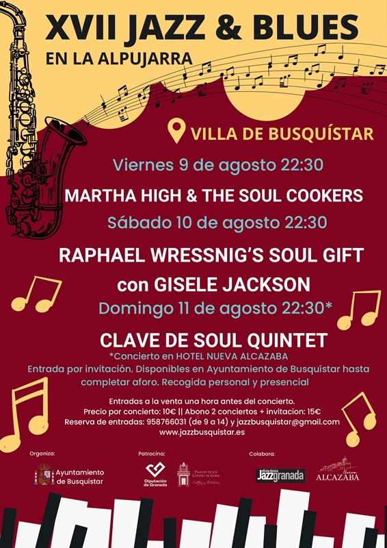 Festival de Jazz y Blues de La Alpujarra 2024